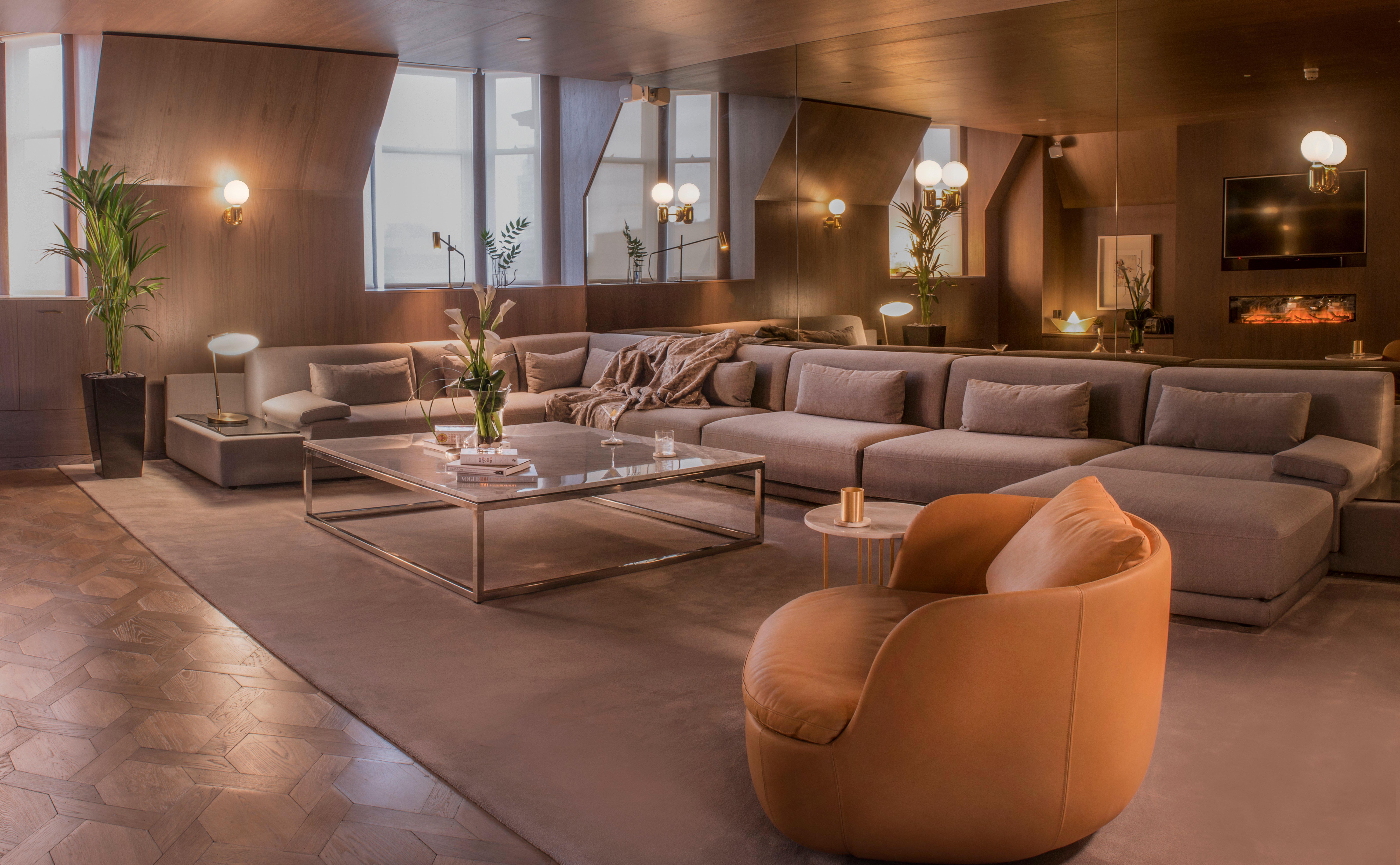 Kimpton Blythswood Square Hotel & Spa By Ihg Глазго Екстер'єр фото The lounge at the 100 East 53rd Street location