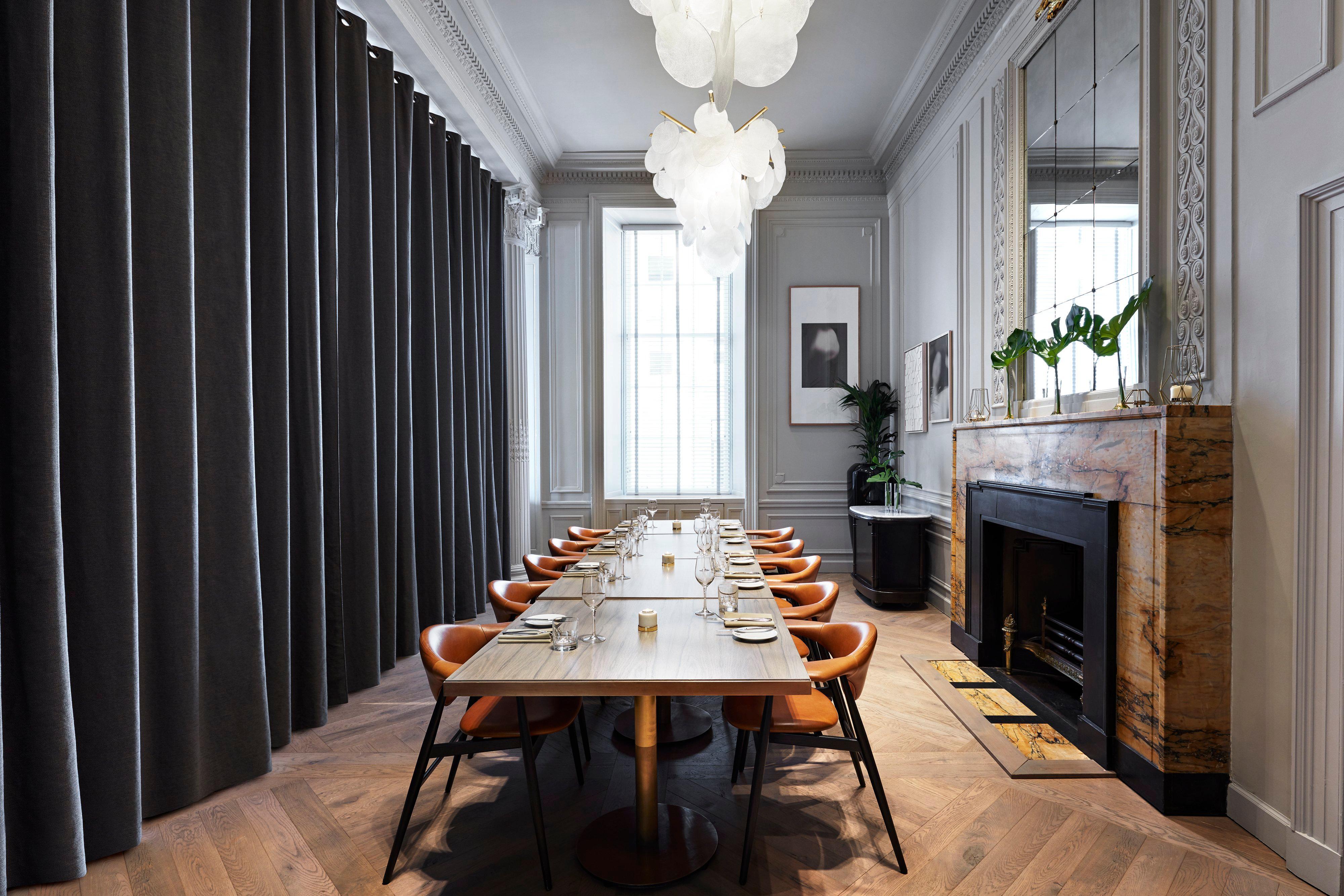 Kimpton Blythswood Square Hotel & Spa By Ihg Глазго Екстер'єр фото The private dining room at The Ivy Temple Row