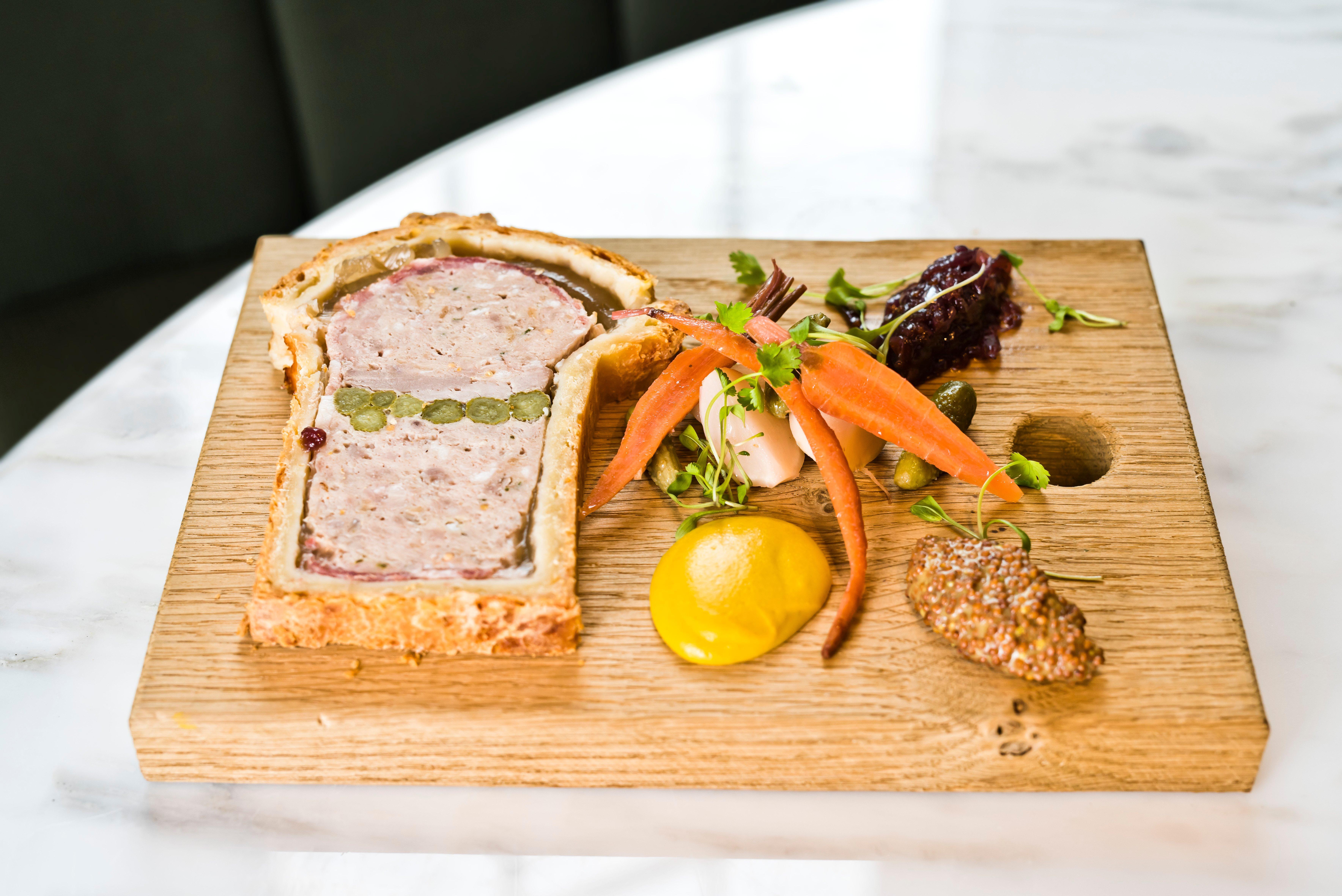 Kimpton Blythswood Square Hotel & Spa By Ihg Глазго Екстер'єр фото A pork and duck terrine