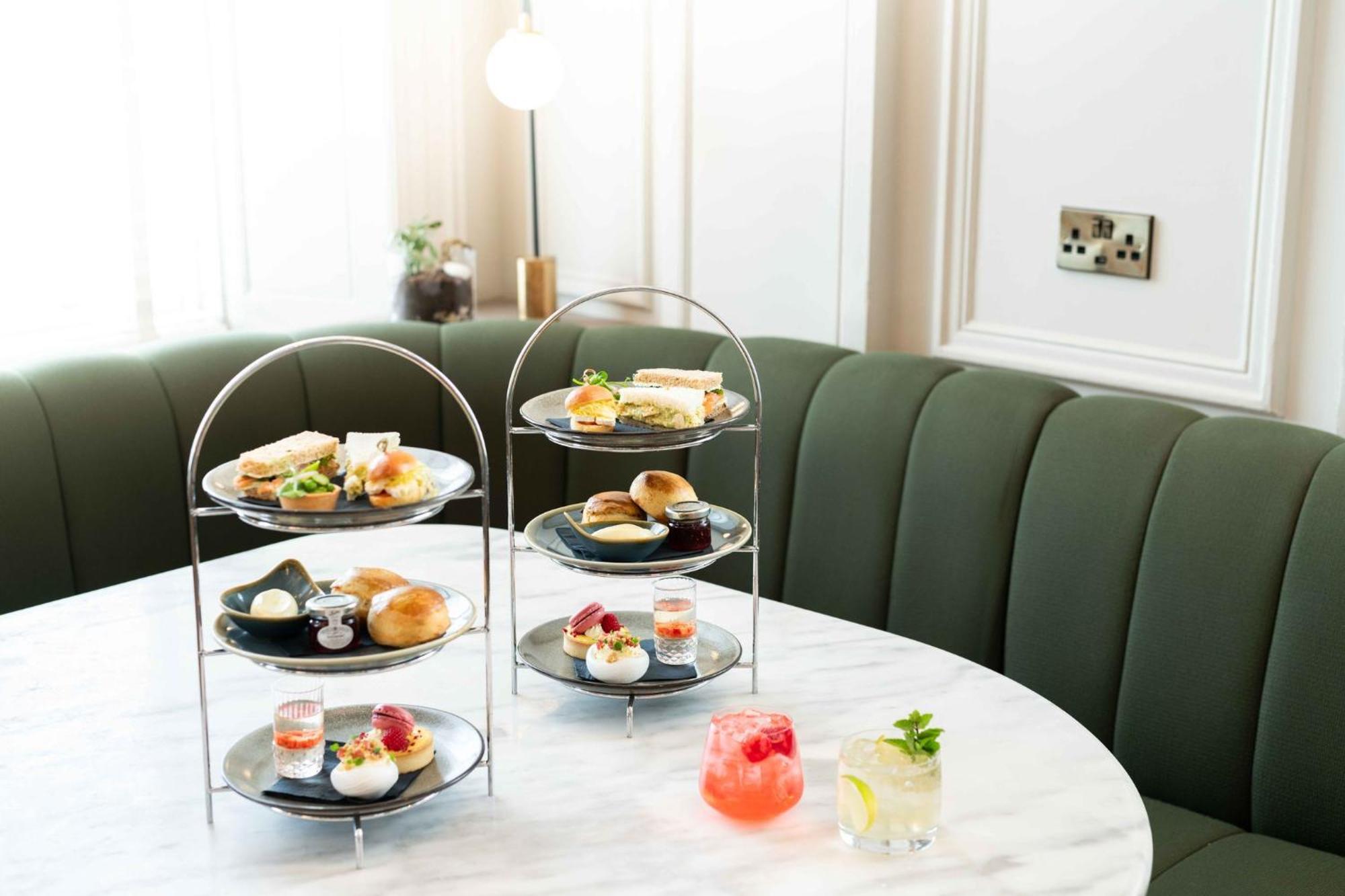 Kimpton Blythswood Square Hotel & Spa By Ihg Глазго Екстер'єр фото Afternoon tea at the St Pancras Renaissance Hotel, London